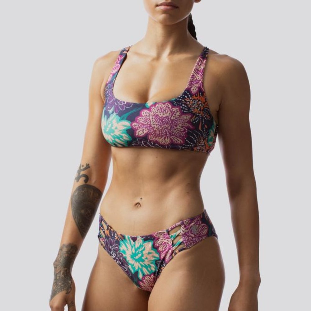 Born Primitive Bikini Top and Bottom in XL Muted